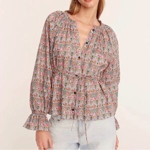 J Crew  organic cotton top in Liberty of London Giorgia Duke